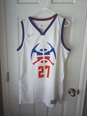 2020-2021 Jamal Murray Denver Nuggets NBA Jersey Nike SZL Swingma Earned Edition